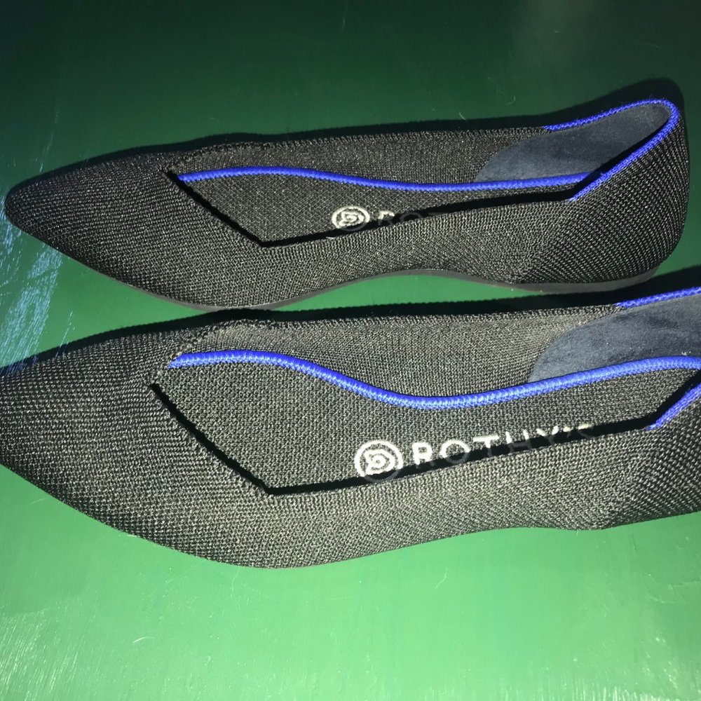 Rothy's Black Point 7.5 - Worn Once